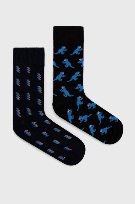 Шкарпетки John Frank (2-pack) чоловічі колір барвистий (1457943)