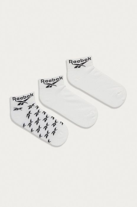 Reebok Classic - Шкарпетки (3-pack) GG6674 колір білий Reebok Classic - Шкарпетки (3-pack) GG6674 колір білий