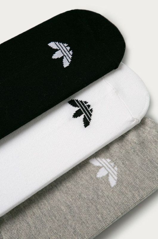 adidas Originals - Шкарпетки (3-pack) FT8524 FT8524-WHT/BLK колір білий фото 2