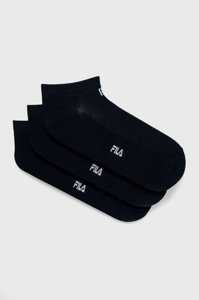 Шкарпетки Fila (3-pack) колір синій