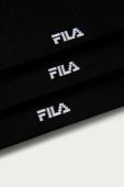 Шкарпетки Fila (3-pack) колір чорний