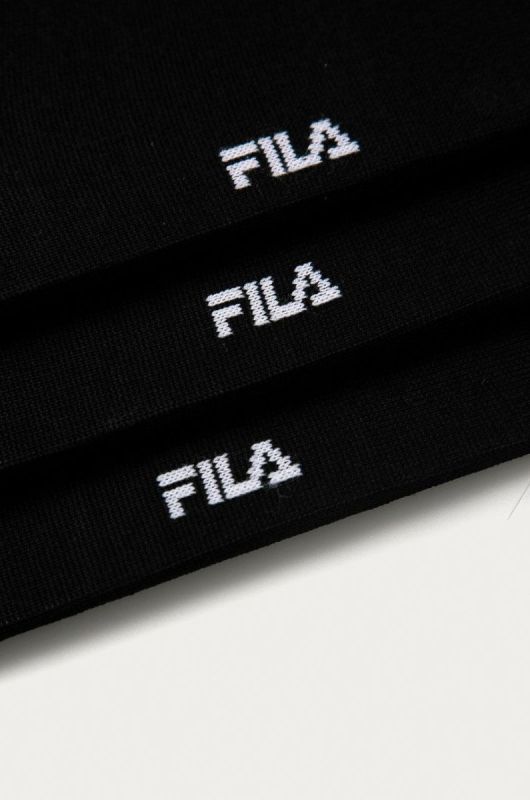 Носки Fila (3-pack) цвет черный фото 2
