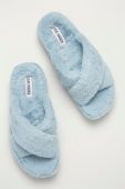 Steve Madden - Тапочки Fuzed колір блакитний (1222262)