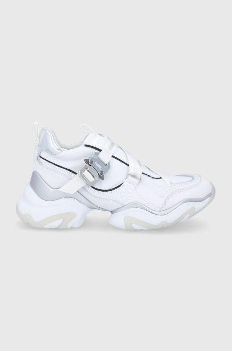 Черевики Karl Lagerfeld колір білий на платформі