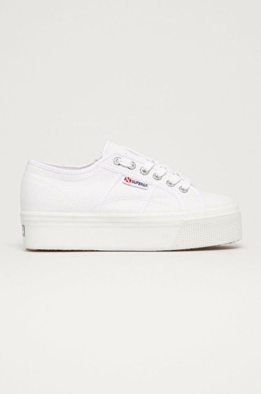 Кеди Superga жіночі колір білий (1380310)
