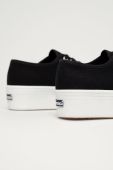 Кеди Superga жіночі колір чорний (1377185)