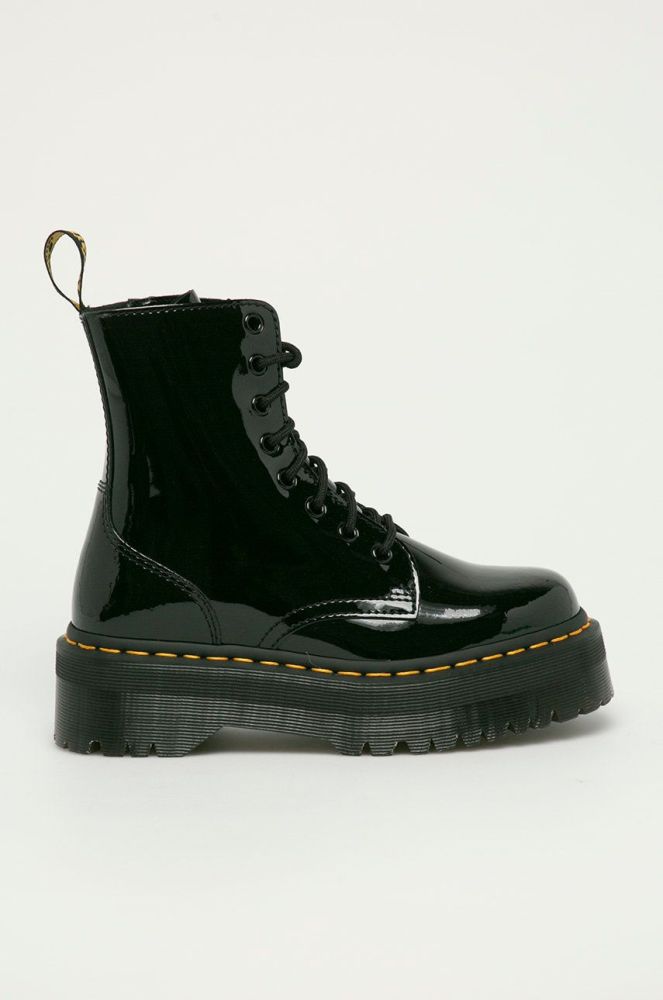 Шкіряні черевики Dr. Martens жіночі 26646001-Black колір чорний