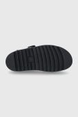 Шкіряні сандалі Dr. Martens Voss Quad жіночі колір чорний на платформі DM26725001.Voss.Quad.Bl-Black