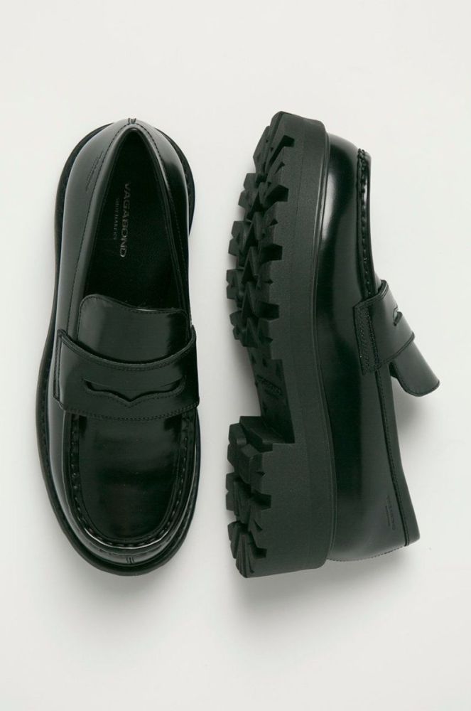 Vagabond Shoemakers - Шкіряні мокасини Cosmo 2.0 колір чорний (1237243) фото 5