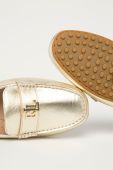 Lauren Ralph Lauren Шкіряні мокасини Barnsbury 8,02809E+11 колір золотий