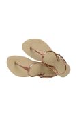 Сандалі Havaianas жіночі колір бежевий (1502840)