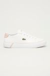 Шкіряні черевики Lacoste колір білий (2325567) Шкіряні черевики Lacoste колір білий (2325567)