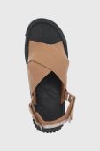 Сандалі Shaka жіночі колір коричневий на платформі
