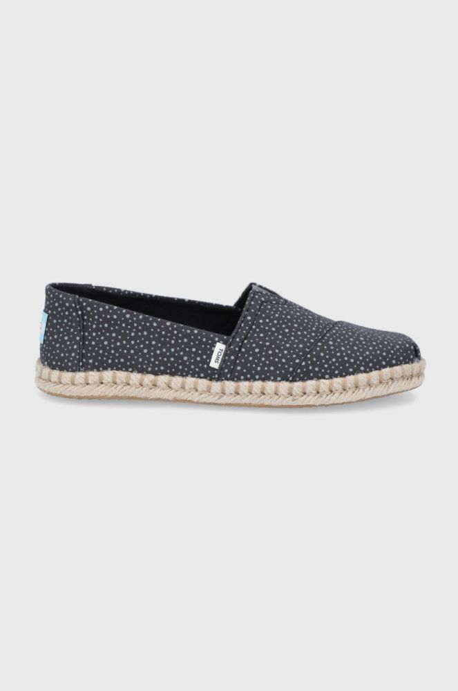 Еспадрилі Toms Sunspots Crossweave колір чорний