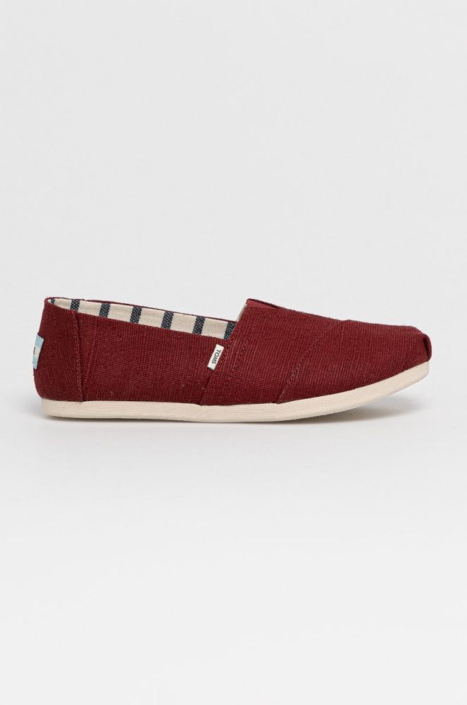 Еспадрилі Toms колір бордовий