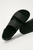Сандалі Crocs жіночі колір чорний KLYN.LOW.WEDGE.W.206453-BLACK/BLAC
