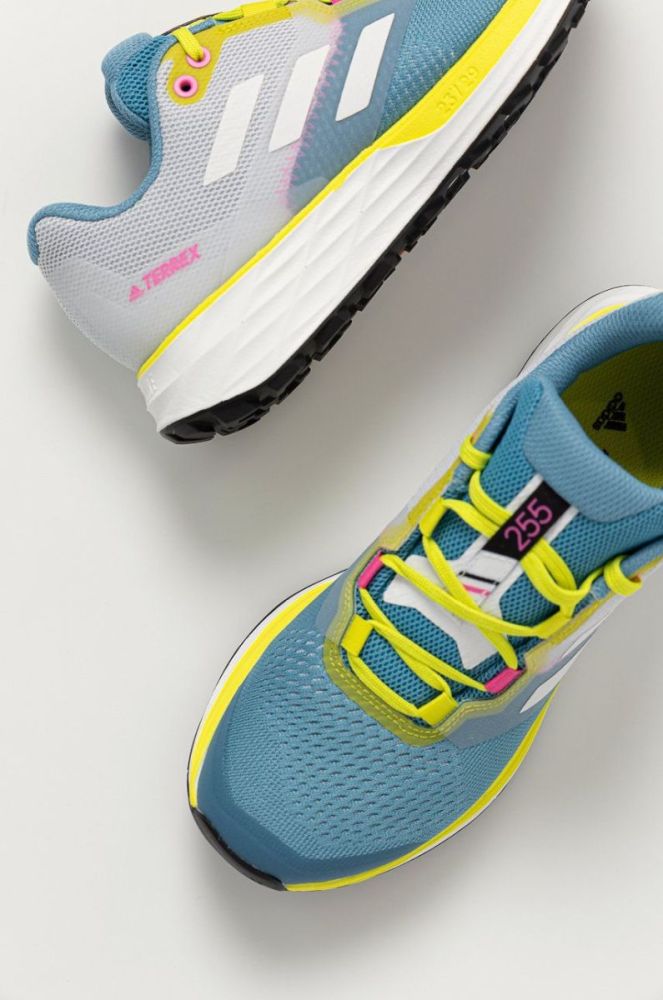 Черевики adidas Performance FW9315 колір блакитний фото 4