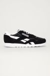 Черевики Reebok FV4506 колір чорний на плоскому ходу FV4506-BLK/WHT Черевики Reebok FV4506 колір чорний на плоскому ходу FV4506-BLK/WHT