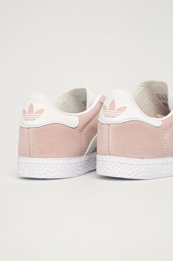 adidas Originals - Дитячі черевики Gazelle C BY9548 колір рожевий фото 3