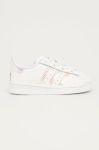 adidas Originals - Дитячі черевики Superstar EL FV3143 колір білий