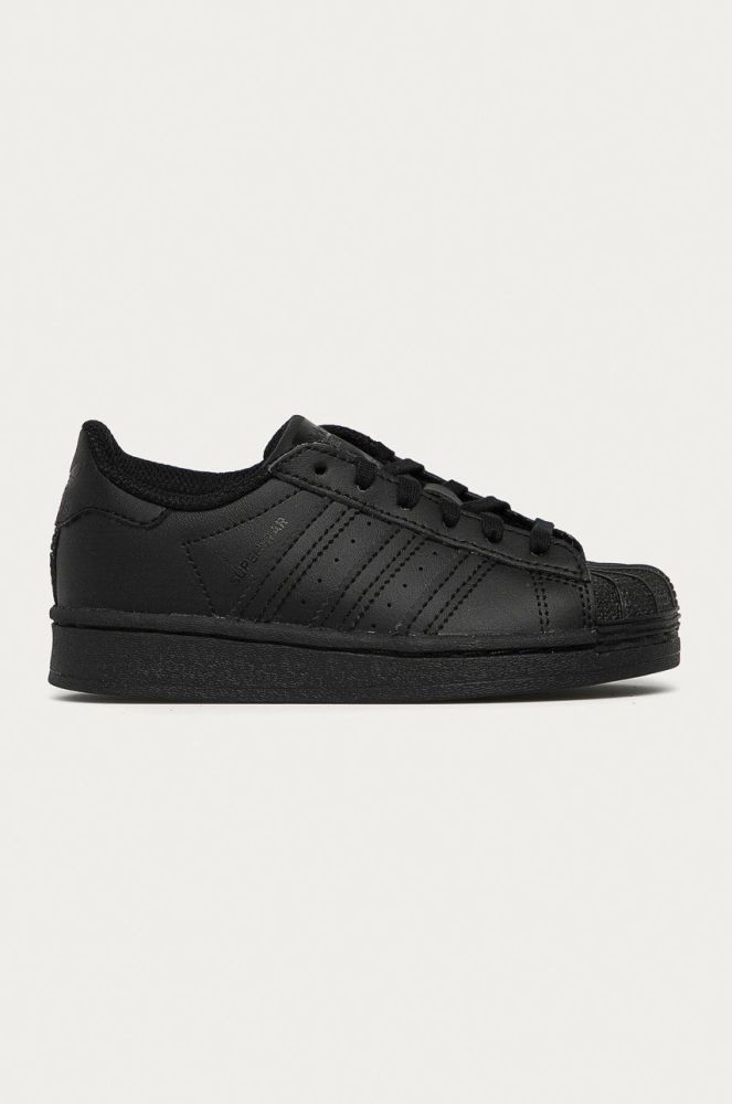 adidas Originals - Дитячі черевики Superstar FU7715 колір чорний