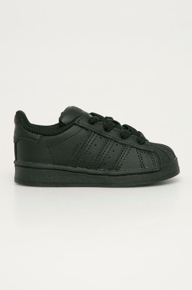 adidas Originals - Дитячі черевики Superstar EL FU7716 колір чорний