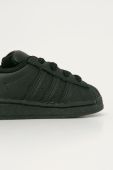 adidas Originals - Дитячі черевики Superstar EL FU7716 колір чорний