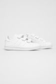 Дитячі черевики adidas Originals Stan Smith колір білий (1454094)