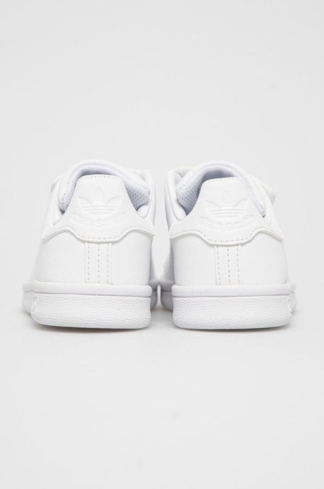 Дитячі черевики adidas Originals Stan Smith колір білий (1454094) фото 3