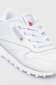Дитячі черевики Reebok Classic CL LTHR FZ2093 колір білий