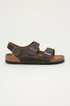 Birkenstock - Шкіряні сандалі Milano колір зелений Birkenstock - Шкіряні сандалі Milano колір зелений