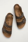 Birkenstock - Шкіряні сандалі Milano колір зелений