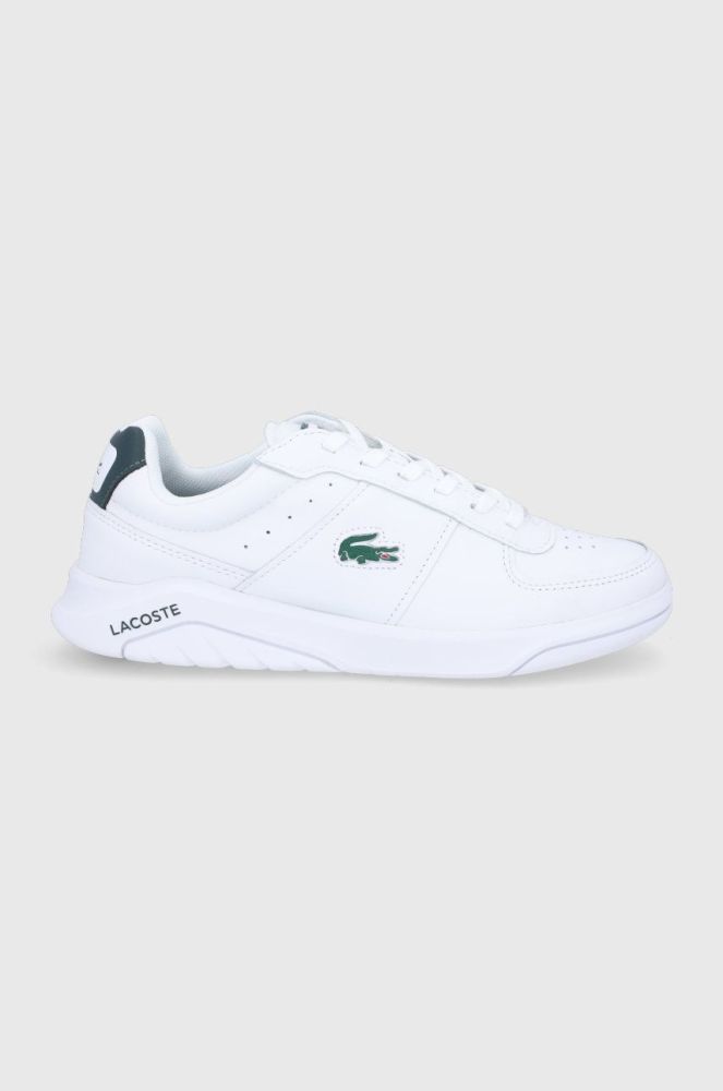 Шкіряні черевики Lacoste колір білий (2321295)