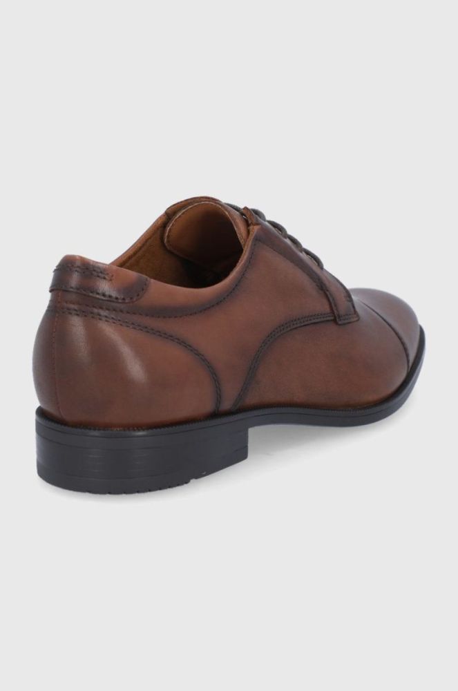 Туфлі Aldo Cortleyflex чоловічі колір коричневий фото 3