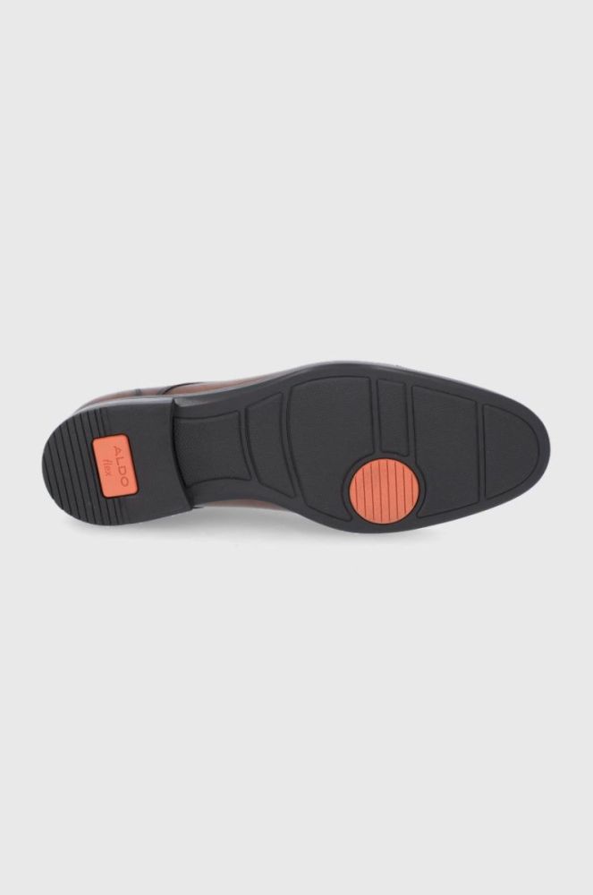 Туфлі Aldo Cortleyflex чоловічі колір коричневий фото 5
