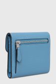 Гаманець Coach жіночий колір блакитний