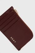 Гаманець Dkny жіночий колір бордовий
