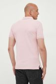 Бавовняне поло Polo Ralph Lauren колір рожевий однотонний (3260249)