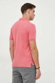 Бавовняне поло Polo Ralph Lauren колір червоний однотонний (3260234)