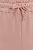 Штани Samsoe Samsoe жіночі колір рожевий фасон jogger висока посадка