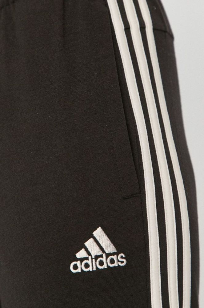 adidas - Штани колір чорний (1282699) фото 4