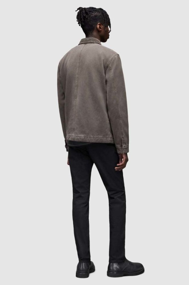Штани AllSaints чоловічі колір бордовий фасон chinos фото 4