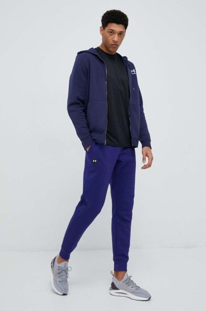 Спортивні штани Under Armour колір фіолетовий однотонні 1357128-012 фото 2