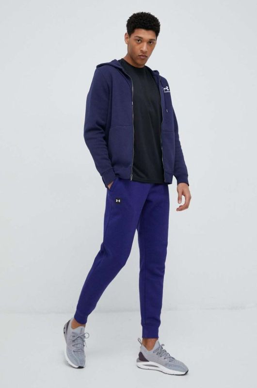 Спортивні штани Under Armour колір фіолетовий однотонні 1357128-012 фото 2