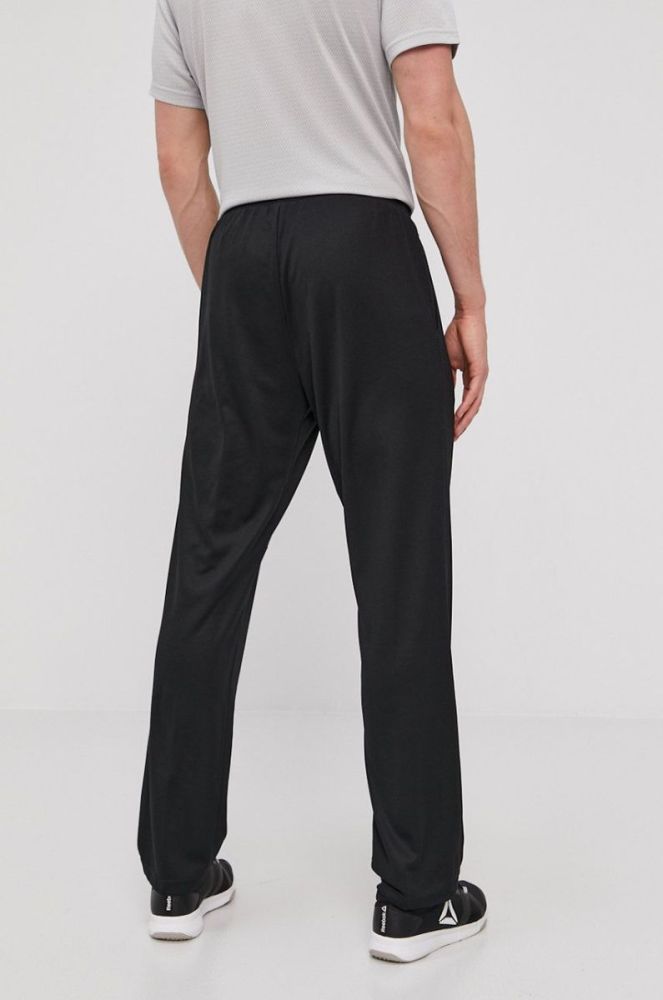 Штани Reebok FP9120 чоловічі колір чорний гладке фото 3