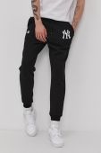 Штани 47brand чоловічі колір чорний з аплікацією