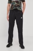 Штани adidas чоловічі колір чорний гладке (1445733)
