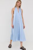 Samsoe Samsoe Сукня колір блакитний