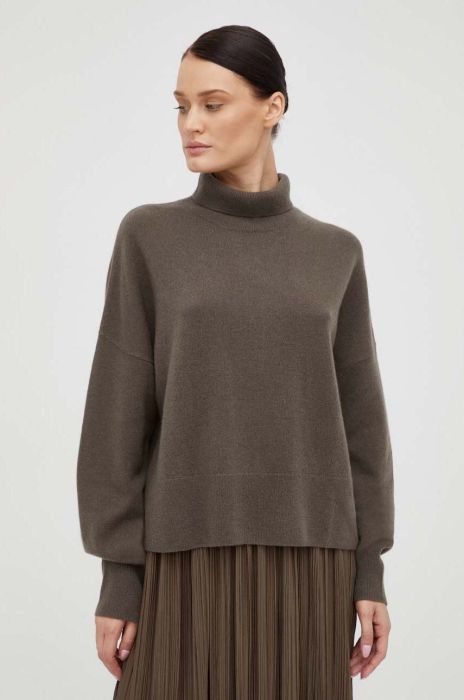 Samsoe & Samsoe Светр колір коричневий