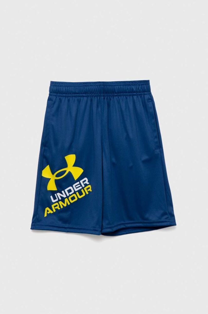 Дитячі шорти Under Armour колір блакитний